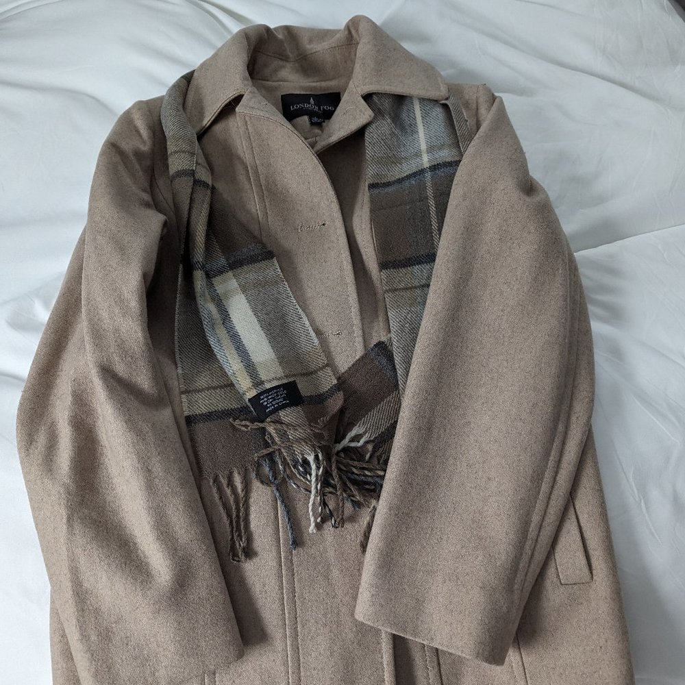 London Fog wool coat